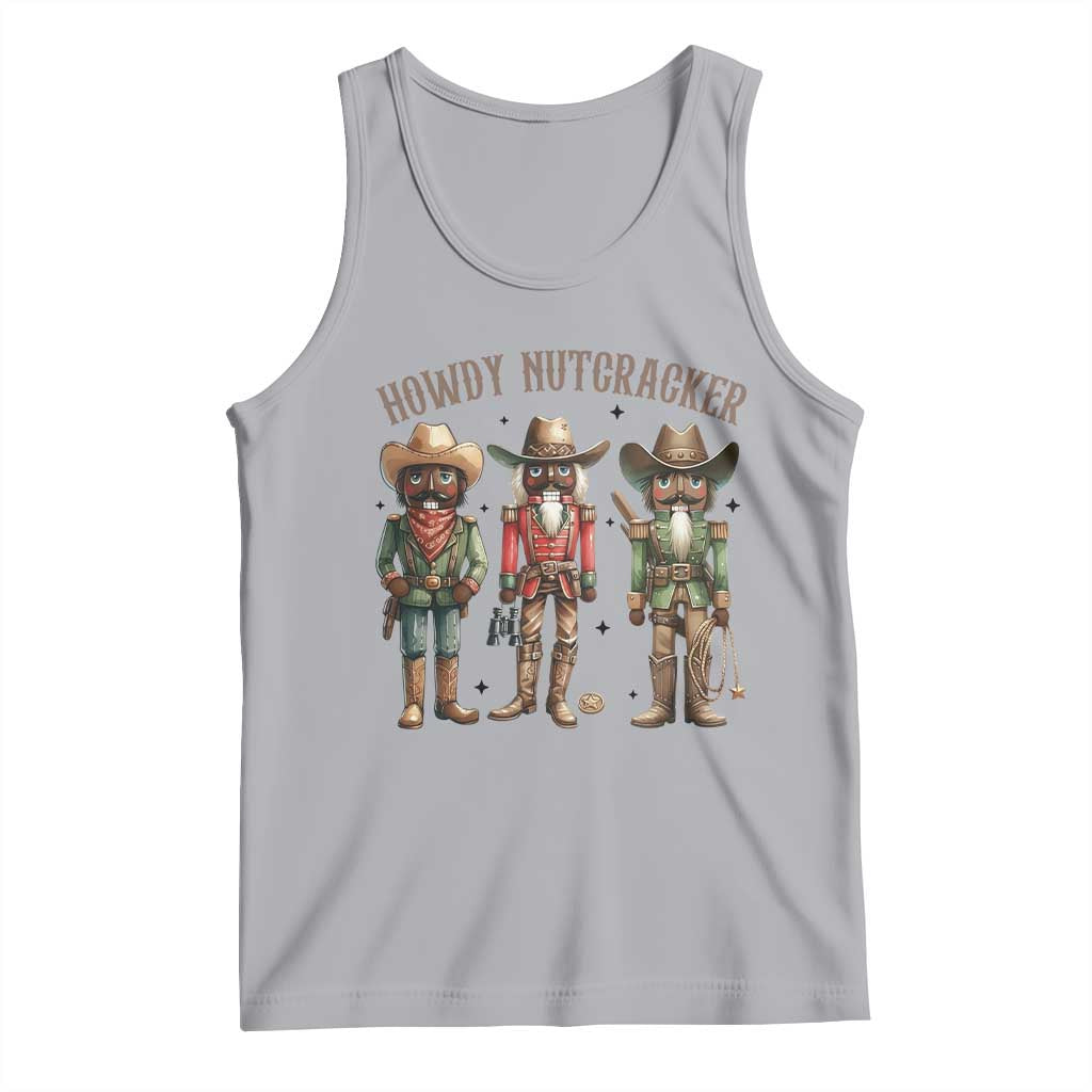 Nutcracker Cowboy Christmas Western Country Howdy Tank Top - Wonder Print Shop