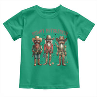 Nutcracker Cowboy Christmas Western Country Howdy Toddler T Shirt - Wonder Print Shop