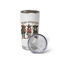 Nutcracker Cowboy Christmas Western Country Howdy Tumbler Cup - Wonder Print Shop