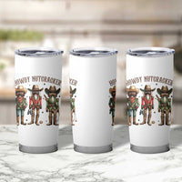 Nutcracker Cowboy Christmas Western Country Howdy Tumbler Cup - Wonder Print Shop