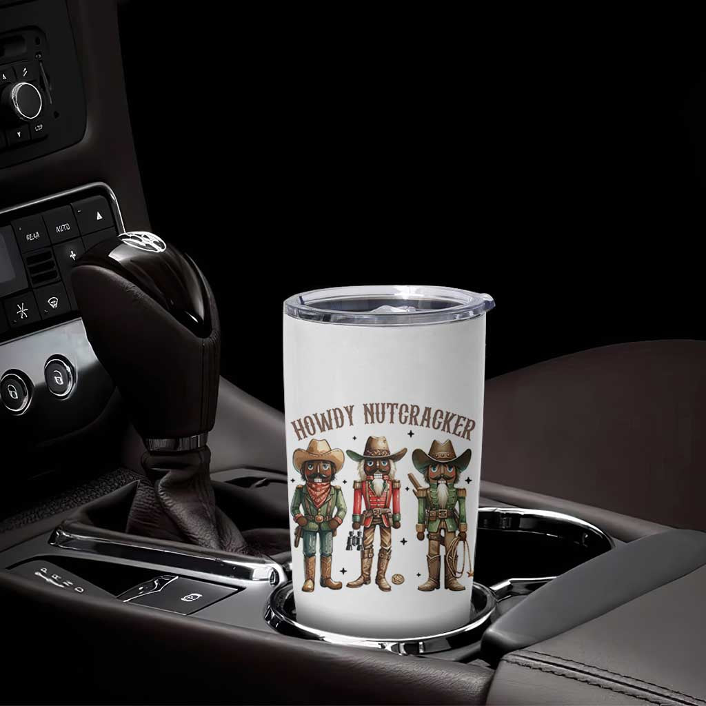 Nutcracker Cowboy Christmas Western Country Howdy Tumbler Cup - Wonder Print Shop