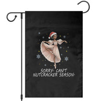 Black Nutcracker Ballet Christmas Garden Flag - Wonder Print Shop