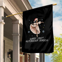 Black Nutcracker Ballet Christmas Garden Flag - Wonder Print Shop