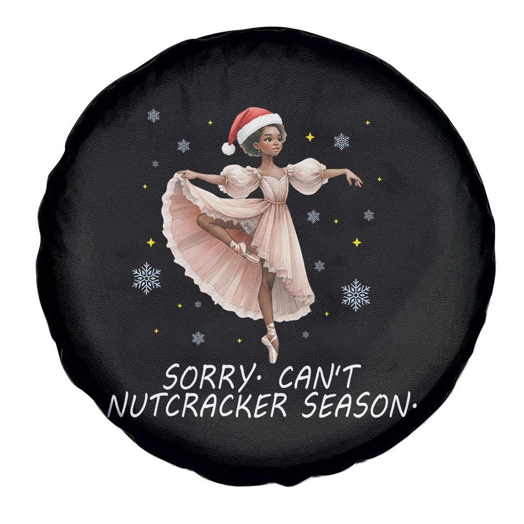 Black Nutcracker Ballet Christmas Spare Tire Cover - Wonder Print Shop