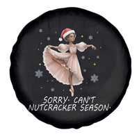 Black Nutcracker Ballet Christmas Spare Tire Cover - Wonder Print Shop
