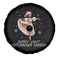 Black Nutcracker Ballet Christmas Spare Tire Cover - Wonder Print Shop
