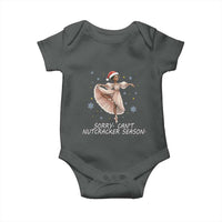 Black Nutcracker Ballet Christmas Baby Onesie - Wonder Print Shop
