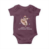 Black Nutcracker Ballet Christmas Baby Onesie - Wonder Print Shop