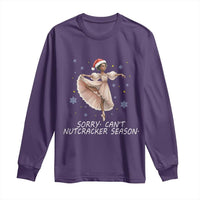 Black Nutcracker Ballet Christmas Long Sleeve Shirt - Wonder Print Shop