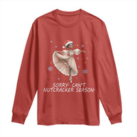 Black Nutcracker Ballet Christmas Long Sleeve Shirt - Wonder Print Shop