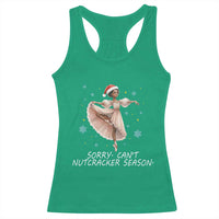 Black Nutcracker Ballet Christmas Racerback Tank Top - Wonder Print Shop