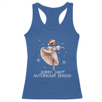 Black Nutcracker Ballet Christmas Racerback Tank Top - Wonder Print Shop