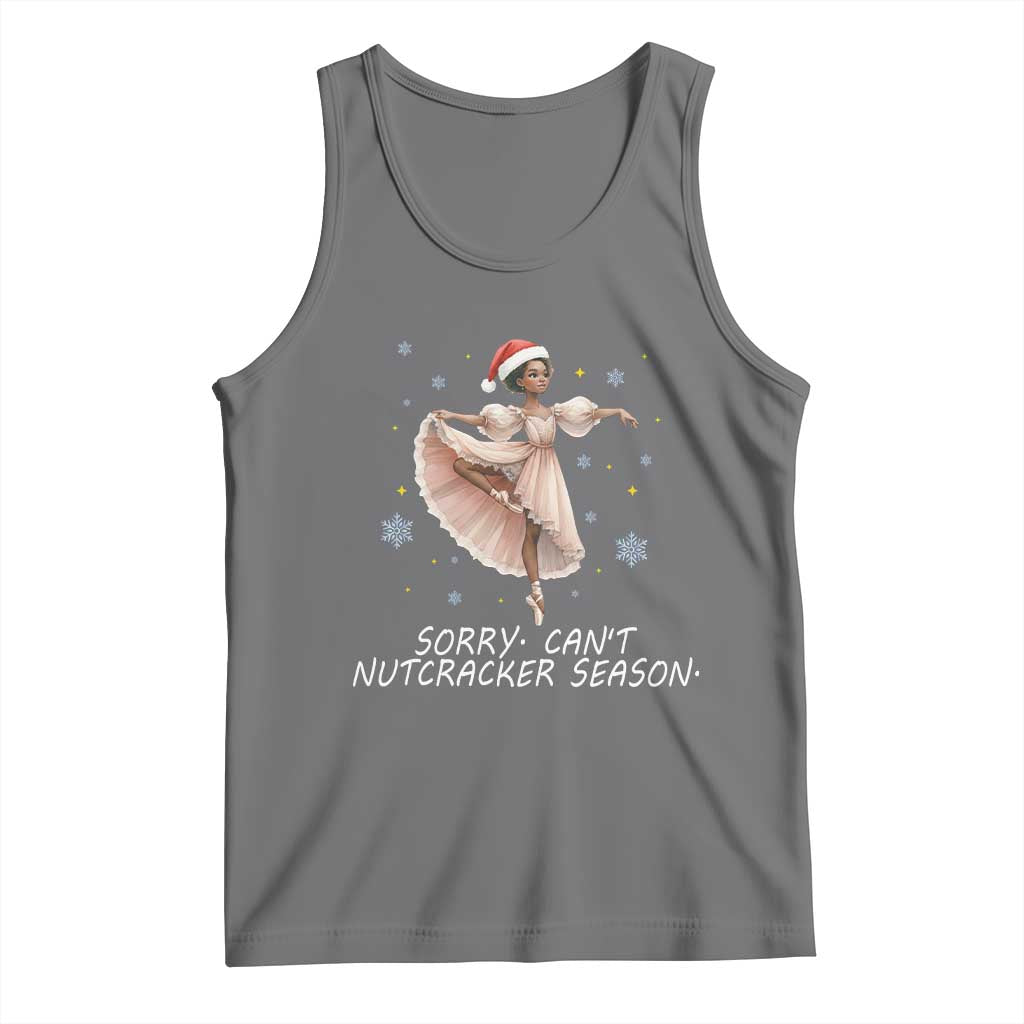 Black Nutcracker Ballet Christmas Tank Top - Wonder Print Shop