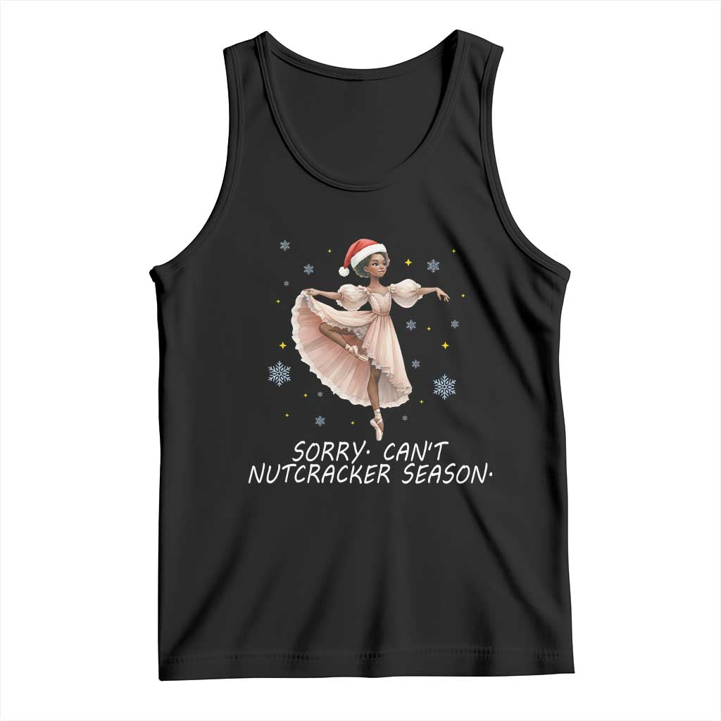 Black Nutcracker Ballet Christmas Tank Top - Wonder Print Shop