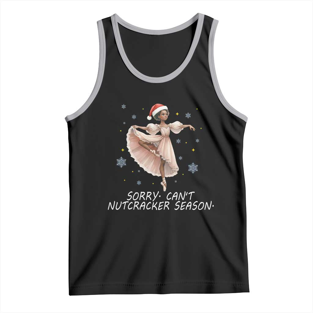 Black Nutcracker Ballet Christmas Tank Top - Wonder Print Shop