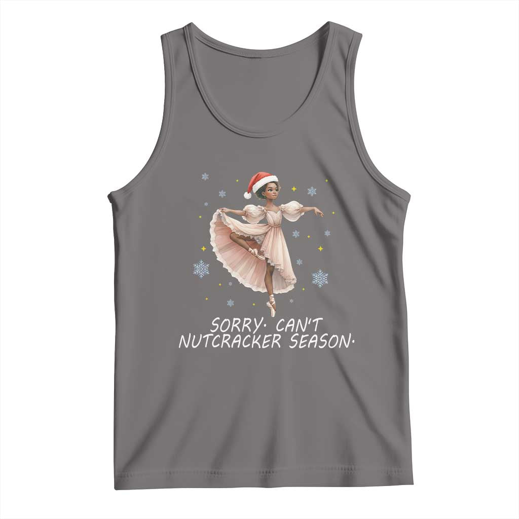 Black Nutcracker Ballet Christmas Tank Top - Wonder Print Shop