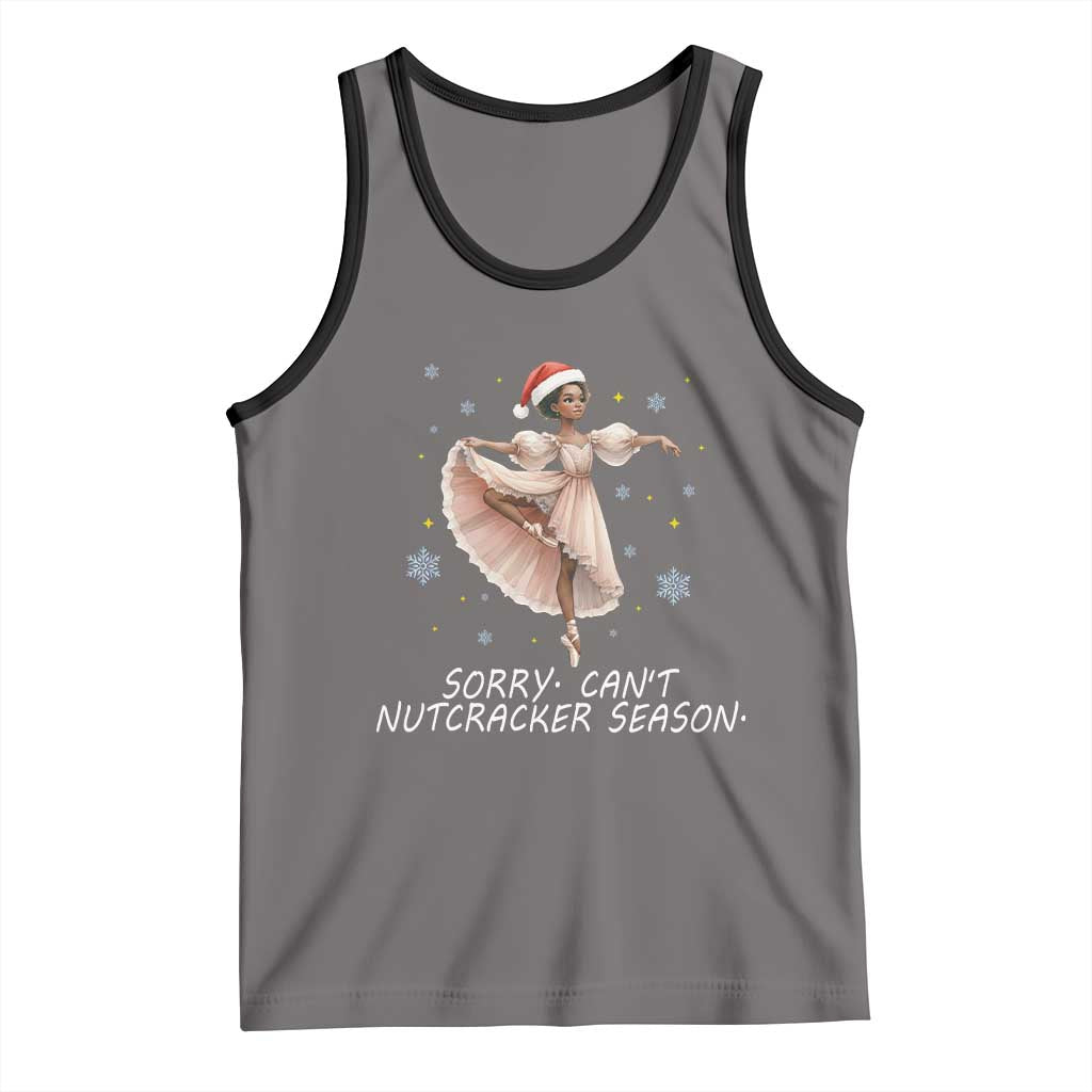 Black Nutcracker Ballet Christmas Tank Top - Wonder Print Shop