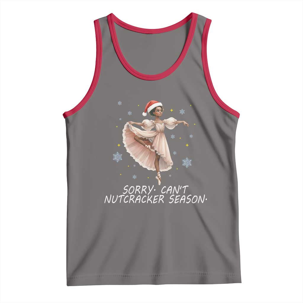 Black Nutcracker Ballet Christmas Tank Top - Wonder Print Shop