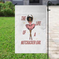 Black Nutcracker Garden Flag The Life Of A Ballet Girl - Wonder Print Shop