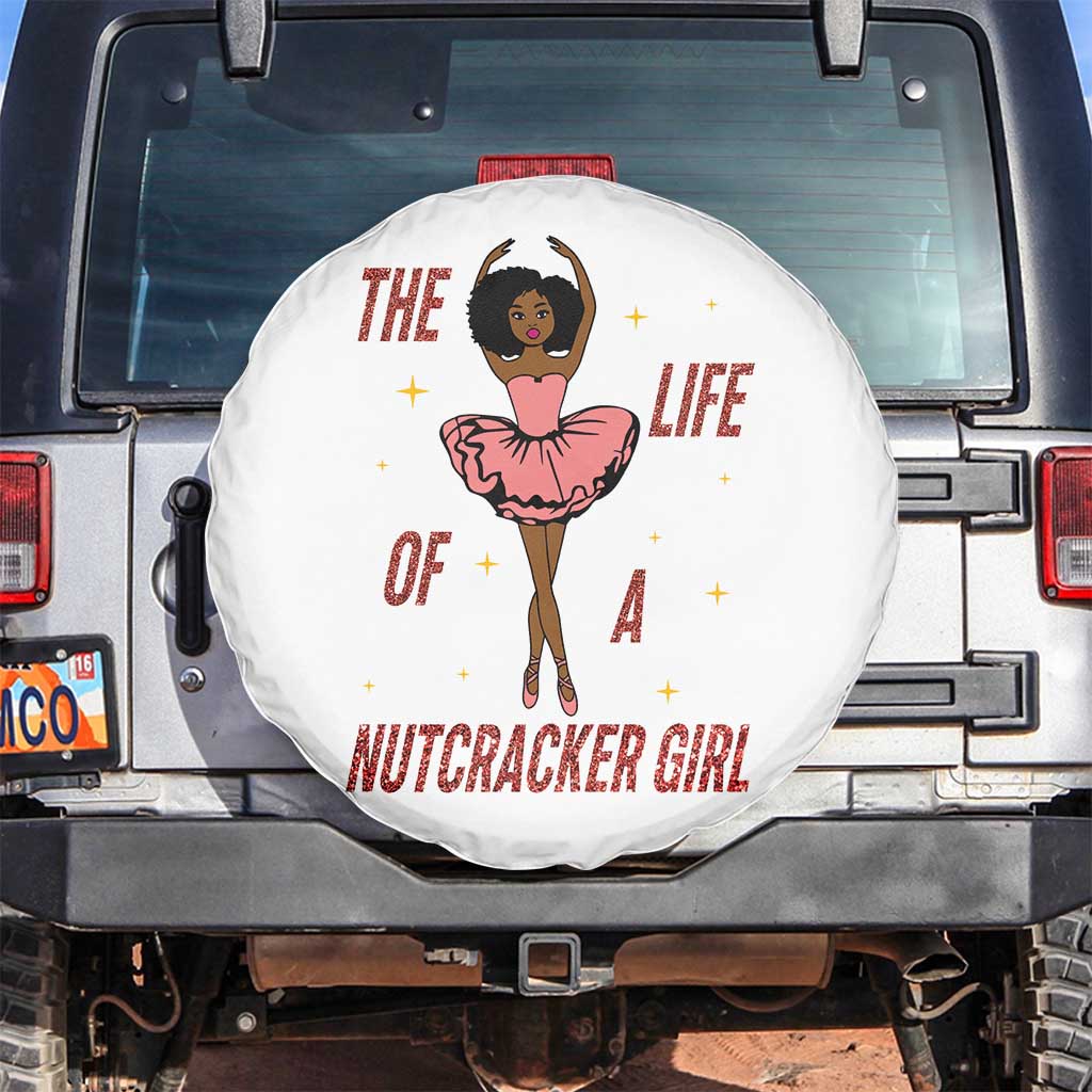 Black Nutcracker Spare Tire Cover The Life Of A Ballet Girl - Wonder Print Shop