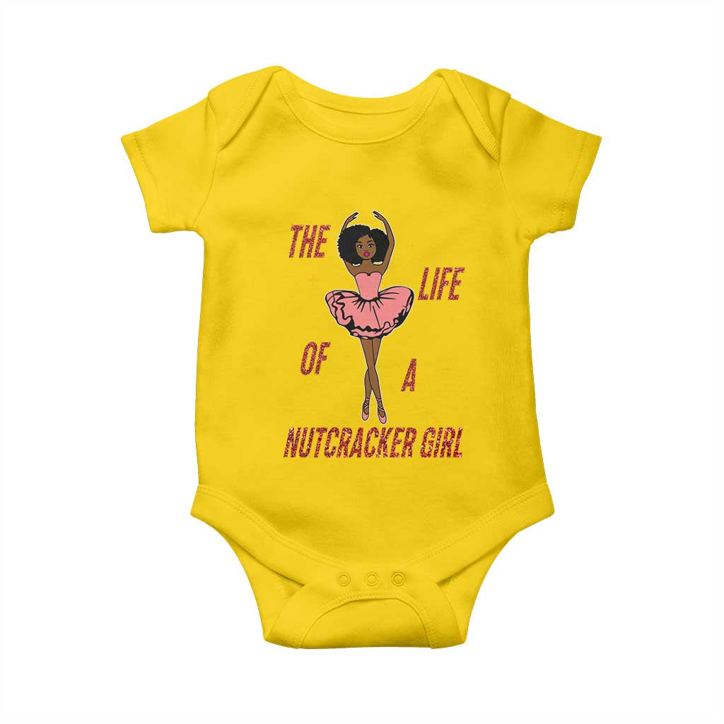 Black Nutcracker Baby Onesie The Life Of A Ballet Girl - Wonder Print Shop