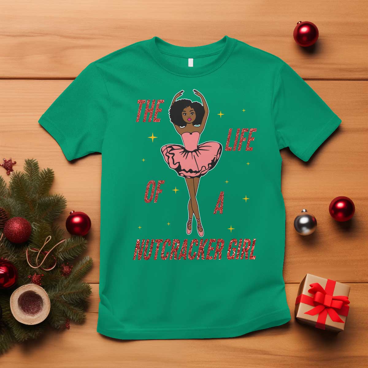 Black Nutcracker T Shirt The Life Of A Ballet Girl - Wonder Print Shop