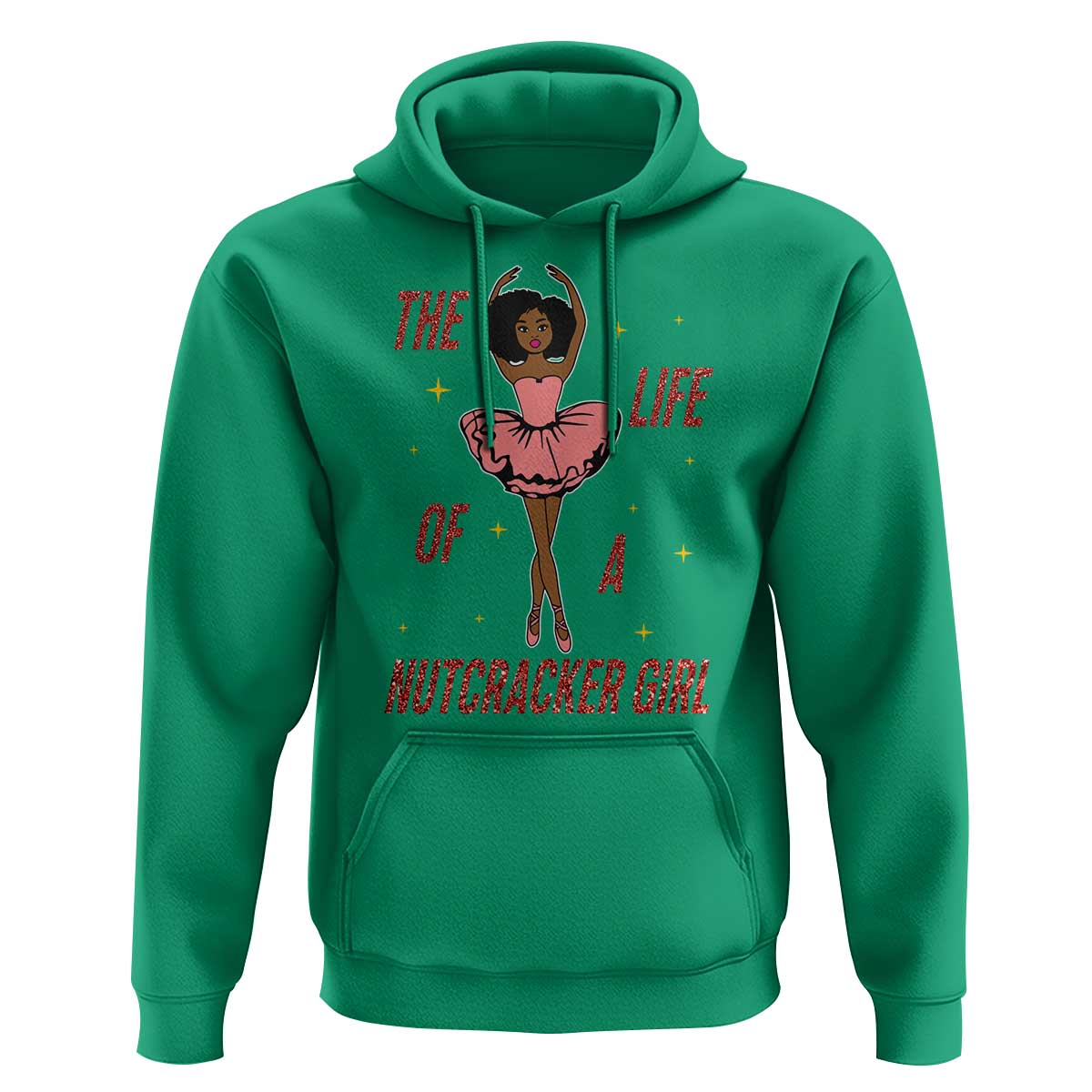 Black Nutcracker Hoodie The Life Of A Ballet Girl - Wonder Print Shop