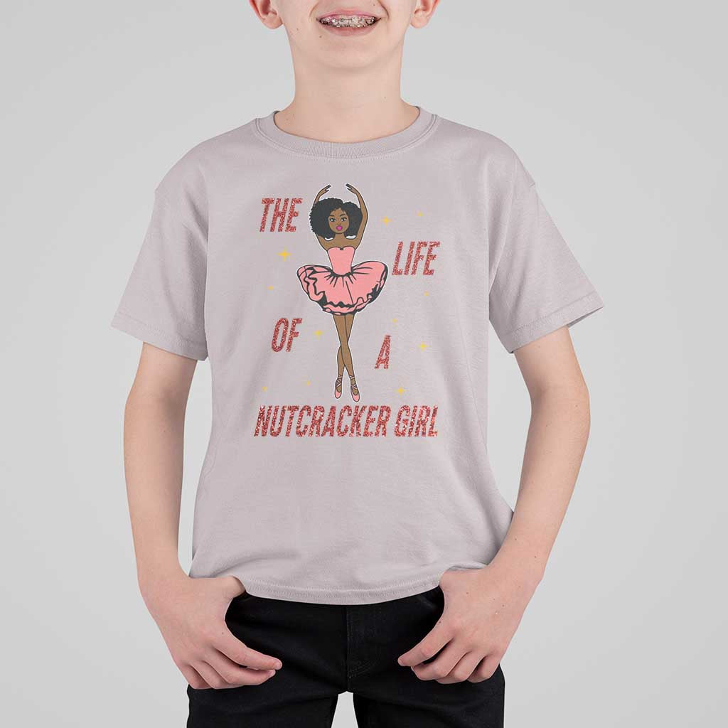 Black Nutcracker T Shirt For Kid The Life Of A Ballet Girl - Wonder Print Shop