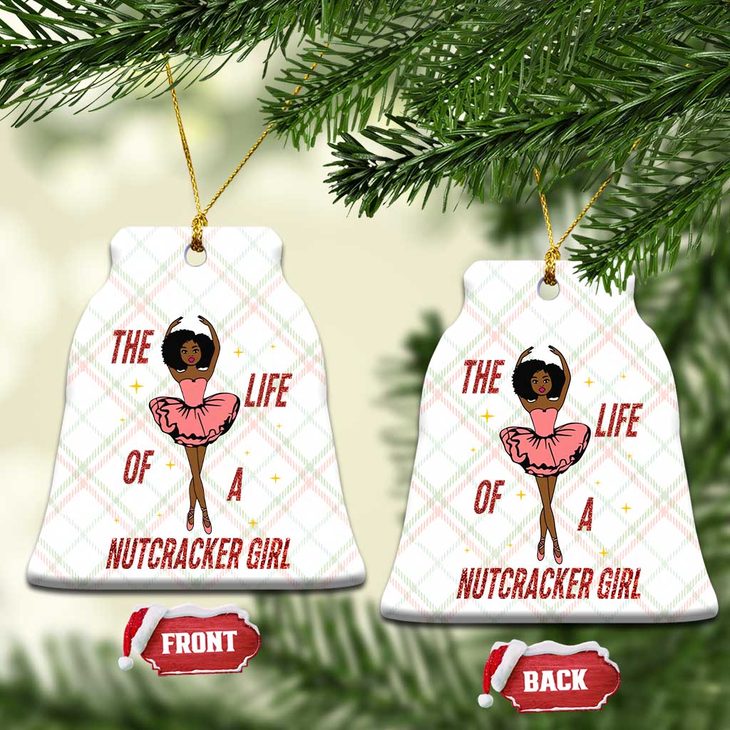 Black Nutcracker Ceramic Ornament The Life Of A Ballet Girl - Wonder Print Shop