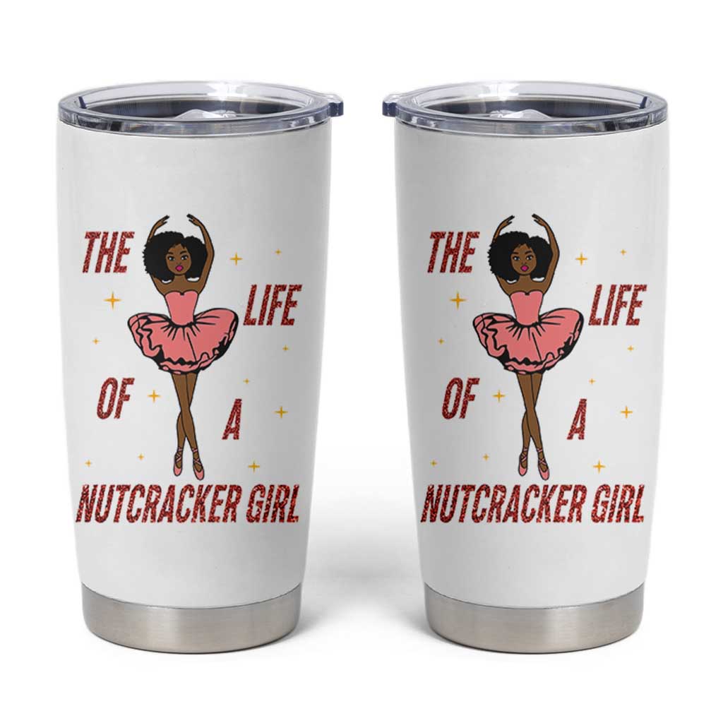 Black Nutcracker Tumbler Cup The Life Of A Ballet Girl - Wonder Print Shop