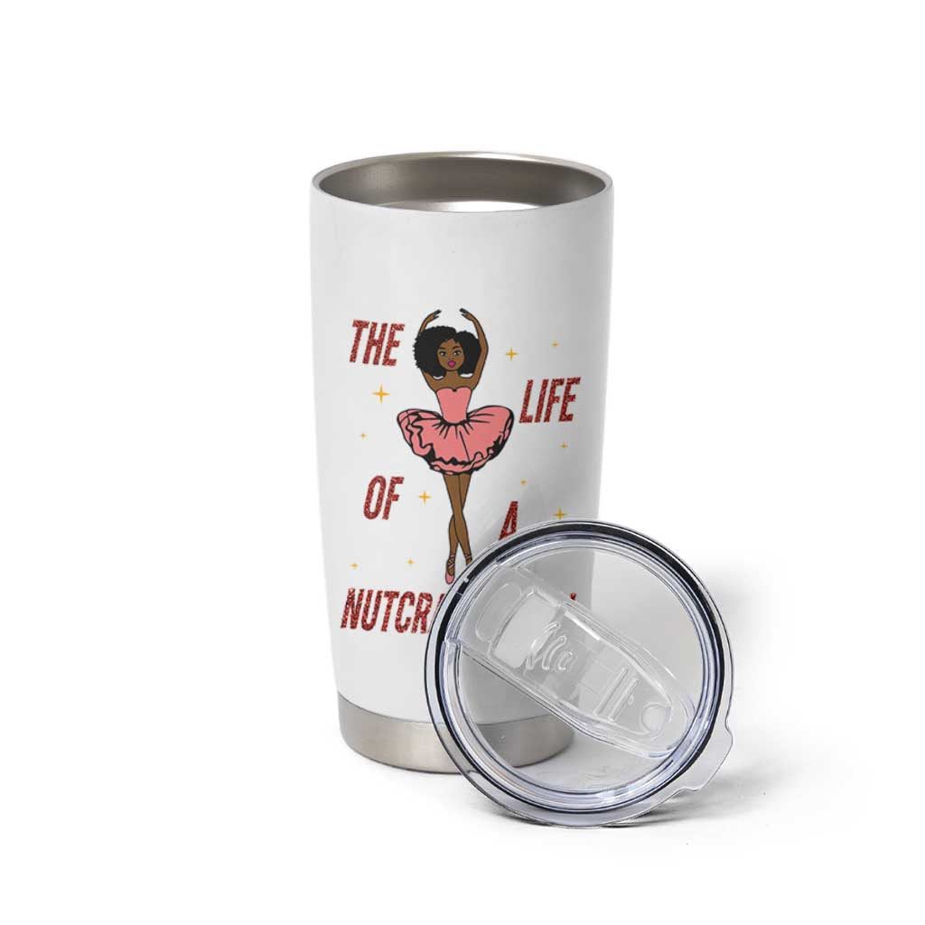 Black Nutcracker Tumbler Cup The Life Of A Ballet Girl - Wonder Print Shop
