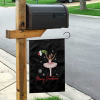 Black Nutcracker Ballet Garden Flag Merry Christmas - Wonder Print Shop