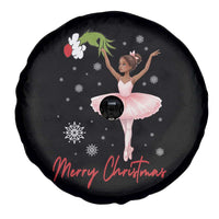 Black Nutcracker Ballet Spare Tire Cover Merry Christmas - Wonder Print Shop