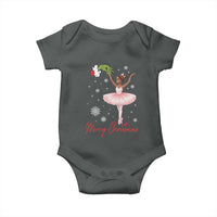 Black Nutcracker Ballet Baby Onesie Merry Christmas - Wonder Print Shop
