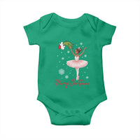 Black Nutcracker Ballet Baby Onesie Merry Christmas - Wonder Print Shop
