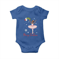 Black Nutcracker Ballet Baby Onesie Merry Christmas - Wonder Print Shop