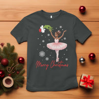 Black Nutcracker Ballet T Shirt Merry Christmas - Wonder Print Shop