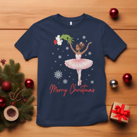 Black Nutcracker Ballet T Shirt Merry Christmas - Wonder Print Shop