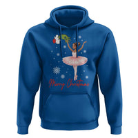 Black Nutcracker Ballet Hoodie Merry Christmas - Wonder Print Shop