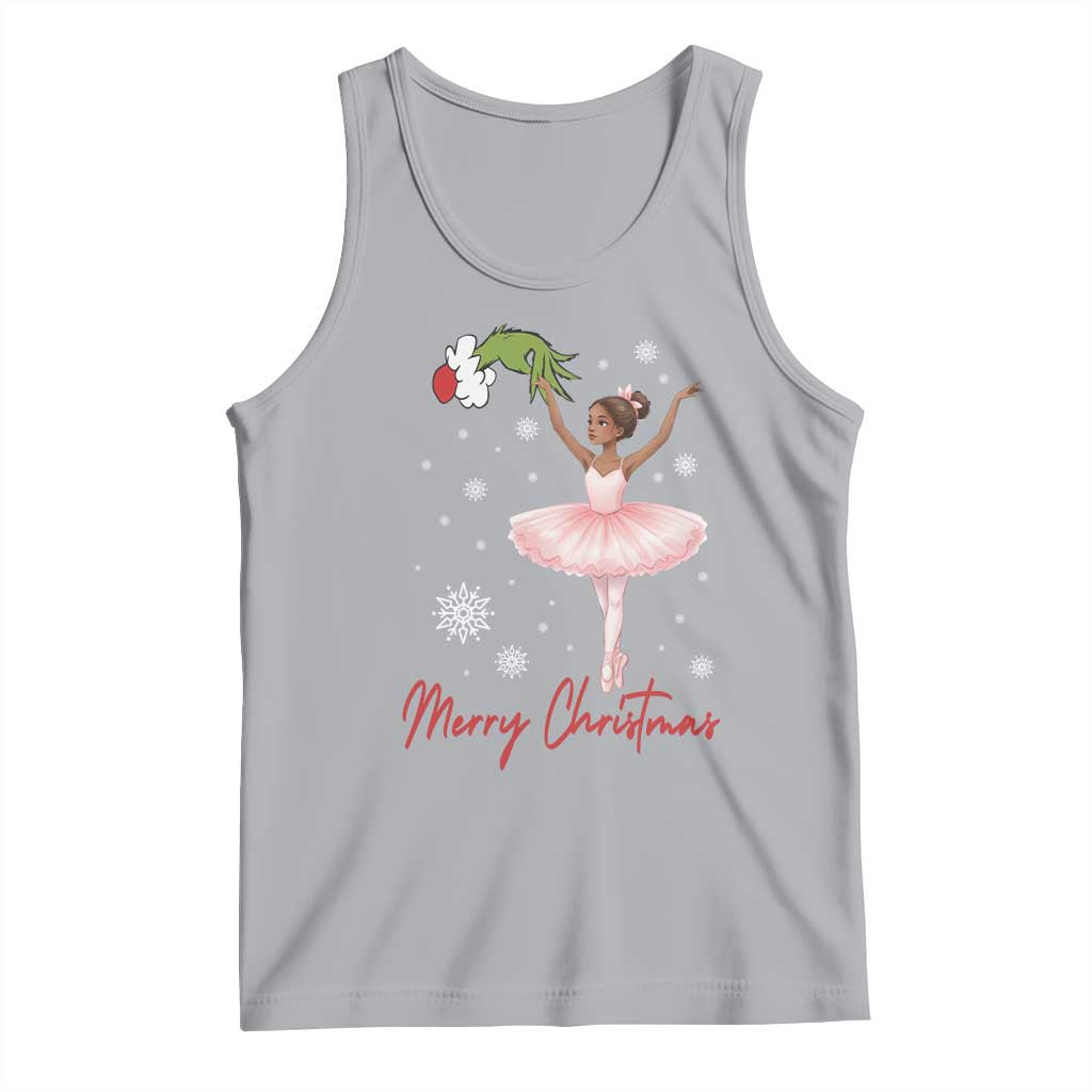 Black Nutcracker Ballet Tank Top Merry Christmas - Wonder Print Shop