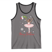 Black Nutcracker Ballet Tank Top Merry Christmas - Wonder Print Shop