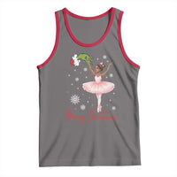 Black Nutcracker Ballet Tank Top Merry Christmas - Wonder Print Shop