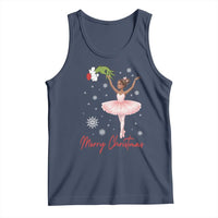 Black Nutcracker Ballet Tank Top Merry Christmas - Wonder Print Shop
