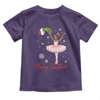 Black Nutcracker Ballet Toddler T Shirt Merry Christmas - Wonder Print Shop