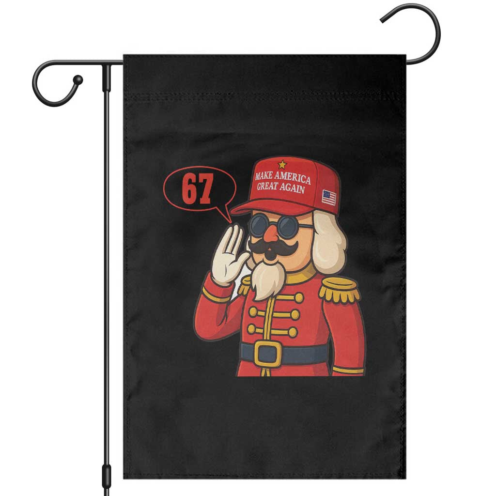 67 Six Seven Christmas Meme Garden Flag Funny Nutcracker Make Xmas Great Again - Wonder Print Shop
