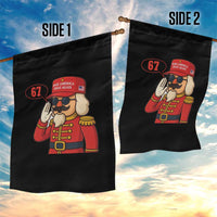 67 Six Seven Christmas Meme Garden Flag Funny Nutcracker Make Xmas Great Again - Wonder Print Shop