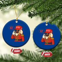 67 Six Seven Christmas Meme Ceramic Ornament Funny Nutcracker Make Xmas Great Again - Wonder Print Shop