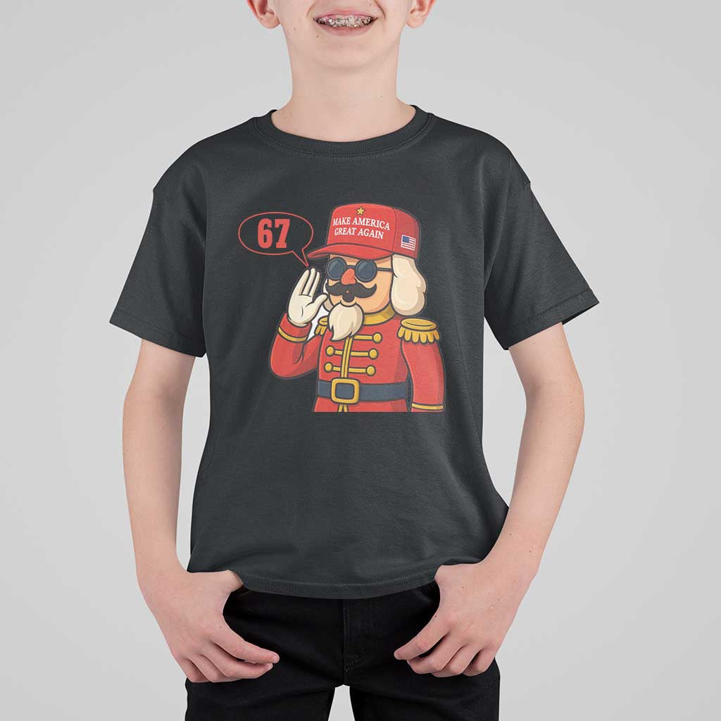 67 Six Seven Christmas Meme T Shirt For Kid Funny Nutcracker Make Xmas Great Again - Wonder Print Shop