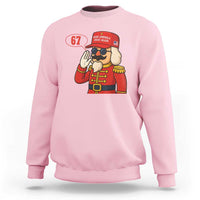 67 Six Seven Christmas Meme Sweatshirt Funny Nutcracker Make Xmas Great Again - Wonder Print Shop