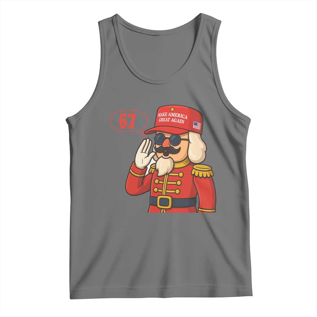 67 Six Seven Christmas Meme Tank Top Funny Nutcracker Make Xmas Great Again - Wonder Print Shop
